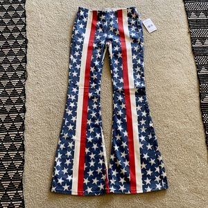Free People Stars & Stripes Jeans! NWT